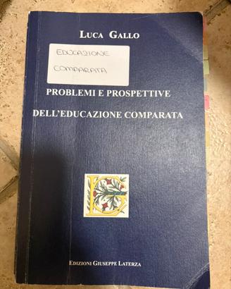 Prblemi e prospettive educazione comparata