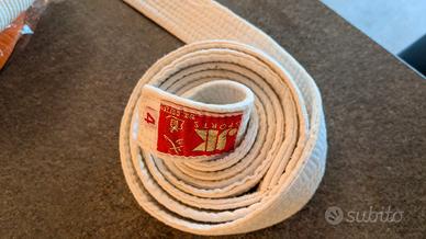 cinture karate e conchiglia 
