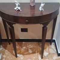 Consolle in legno color noce come da foto