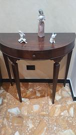 Consolle in legno color noce come da foto