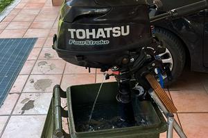 Fuorobordo Tohatsu 3.5 e tender Arimar 240 classic