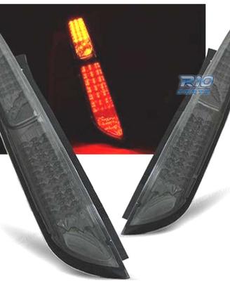 FANALI PER FORD FOCUS MK2 08-11 LED CROMATO FUMÉ