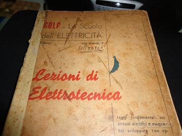 Lezioni Elettrotecnica  SELF    1948