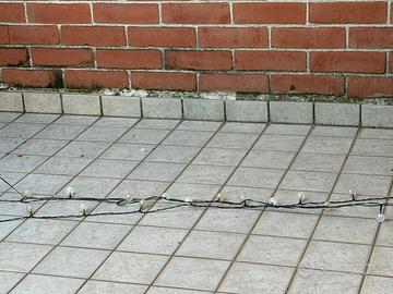 Luci terrazzo giardino