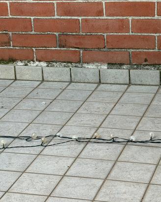 Luci terrazzo giardino