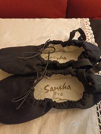 Sansha scarpe danza pro 1c in tela 8M