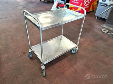 carrello inox per mensa usato