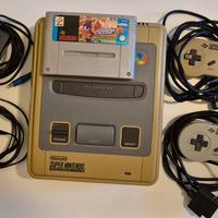 SNES Super Nintendo + gioco e accessori