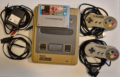 SNES Super Nintendo + gioco e accessori