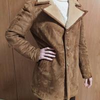 Montone Shearling scamosciato vintage