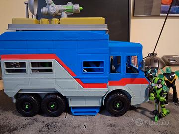 Set da gioco alieno trasformabile Ben10 Rustbucke