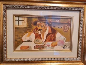 Quadro ad olio su tela