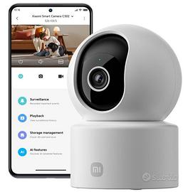 C302 Telecamera WiFi Interno 2K (3MP) con Privacy 