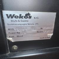 Stufa a legna Wekos