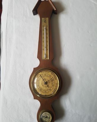 Igrometro in legno con rilevatore temperatura