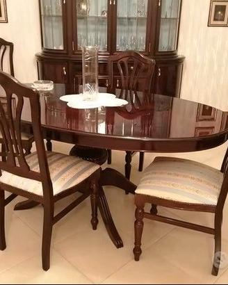 Soggiorno in radica di noce