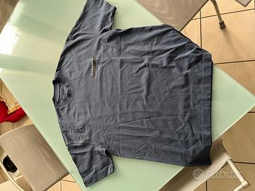 T-shirt all saints blu uomo tg XS Blu