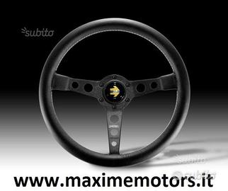 Volante MOMO PROTOTIPO razze nere nuovo