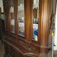 Ottimi Mobili in noce libreria vetrina mobile