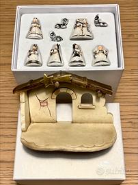 Natale, PRESEPE "BAGUTTA", 9 pezzi