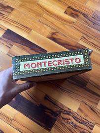 Scatola vuota sigari Montecristo N. 4 Habana