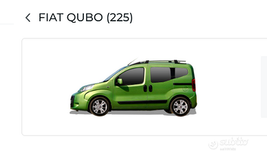 Fiat Qubo pastiglie anteriori 