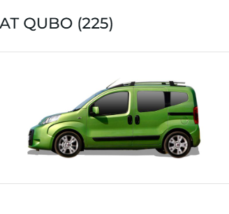 Fiat Qubo pastiglie anteriori 