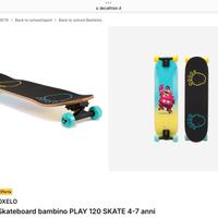 Skateboard bambini