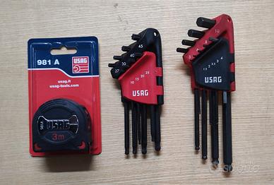 set Usag brugole, torx + m