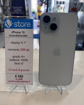 iPhone 15 256gb ricondizionato