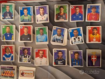 Lotto 800 figurine calciatori Merlin98
