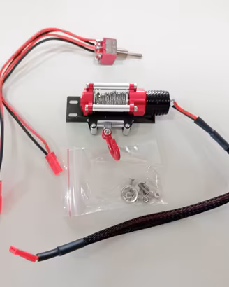 Verricello Rc Elettrico Metallo Crawler Scaler