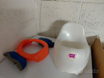 Vasino bianco + vasino portatile Potette plus