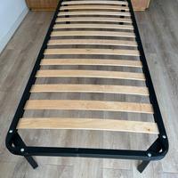 Letto singolo doghe in legno