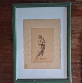 Affascinante Acquaforte, Cerchia di Salvator Rosa