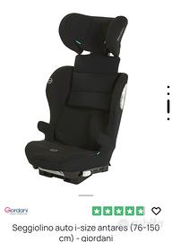 Seggiolino auto isize antares ancora impacchettato