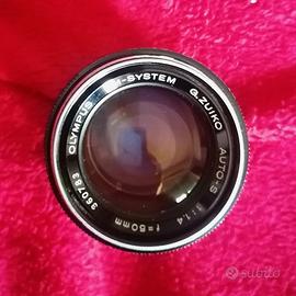 Obiettivo Zuiko Olympus 50 mm. f/1.4