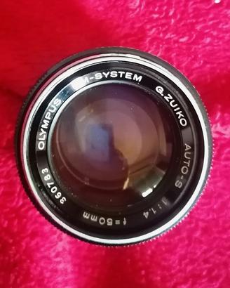 Obiettivo Zuiko Olympus 50 mm. f/1.4