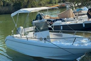 Barca cavallieri 5,60 (motore honda 300 ore)