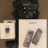 Action CAM Insta360 X4 con accessori nuova