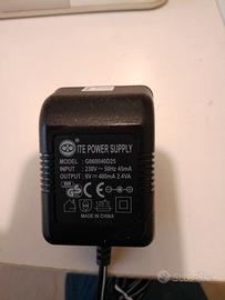 Power Adapter Input 230 V Output 6V 400 mA