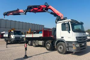 Camion gru cassone fisso Mercedes Actros 32.41