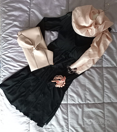 Vestitino nero velato