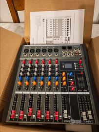 Mixer audio professionale 6 canali WEYMIC CK-60