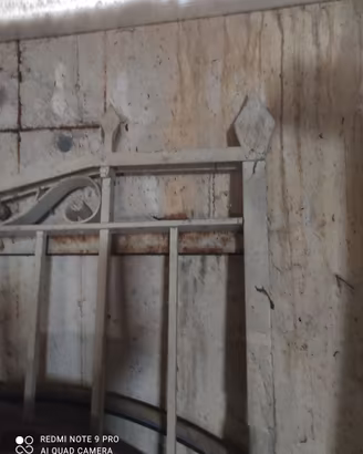 Cancello ferro pieno