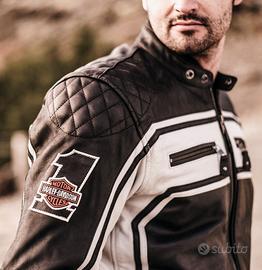 Giubbotto originale Harley Davidson pelle XL slim