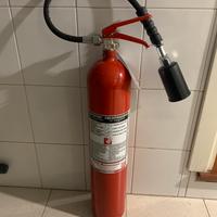 Estintore CO2 anidride carbonica biossido carbonio