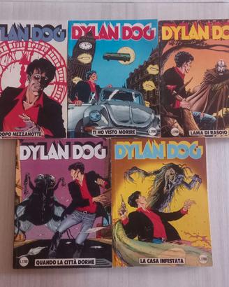 5 Dylan Dog Prima Edizione Originale N. da 26 a 30