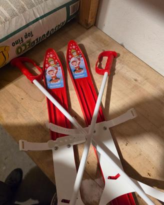 Sci bambino plastica