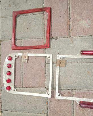 cornice targa posteriore accessorio lambretta vesp